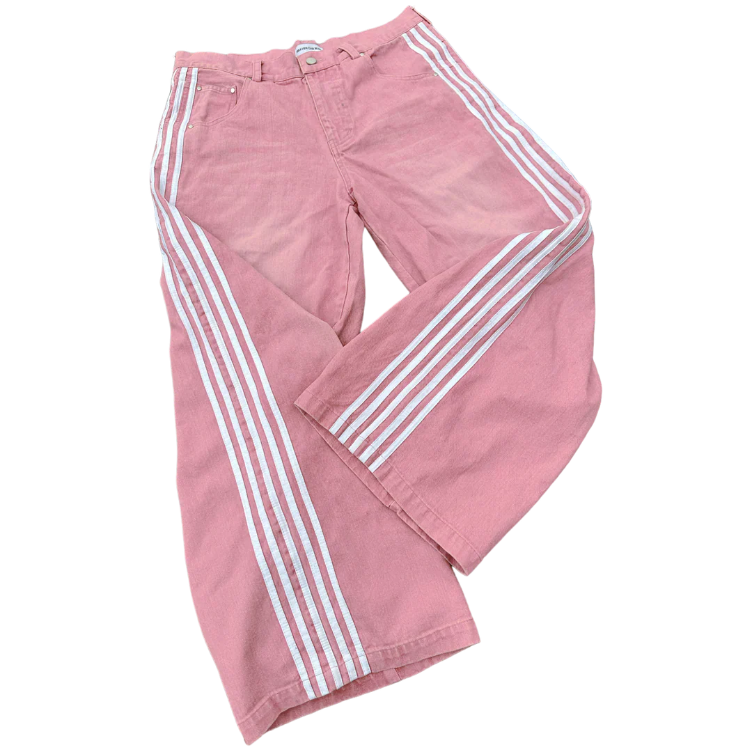 TRACK DENIM (PINK)
