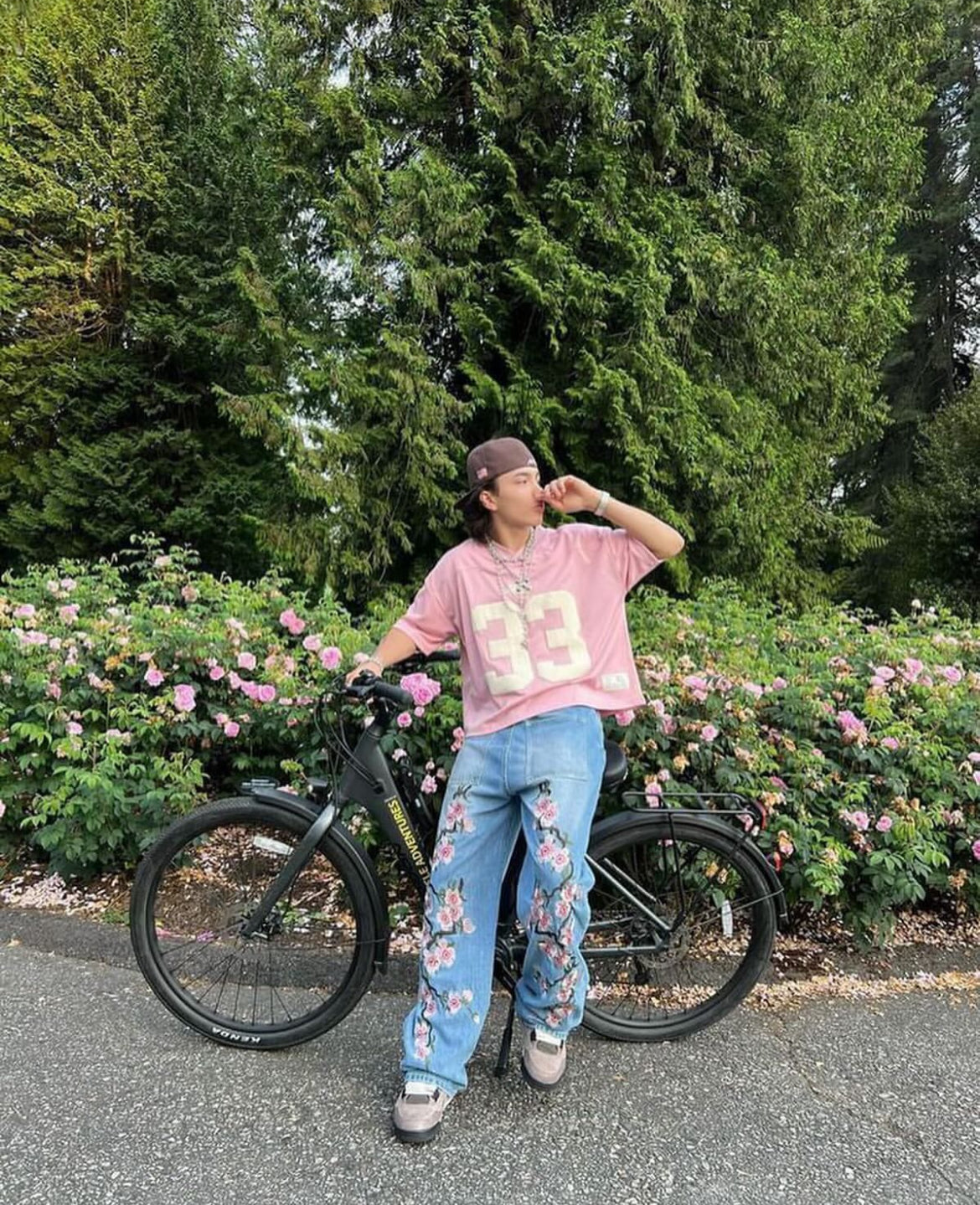 CHERRY BLOSSOM DENIM