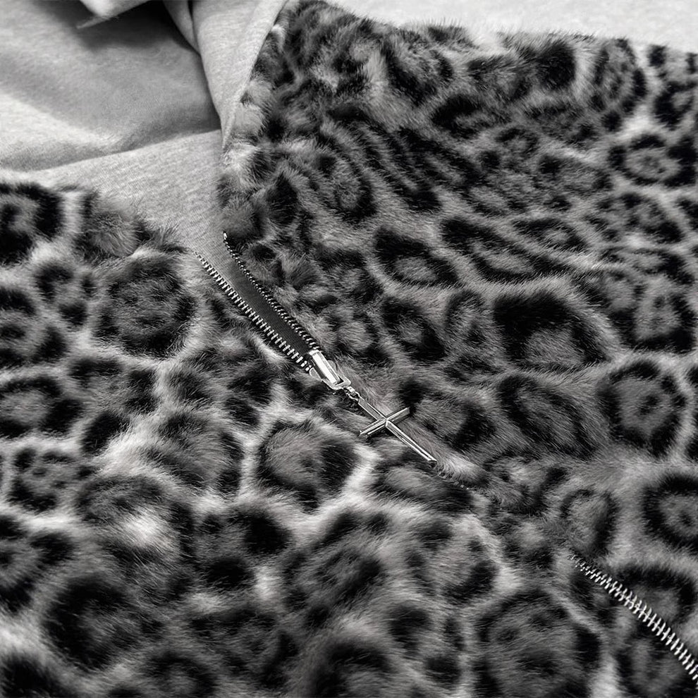 LEOPARD ZIPUP