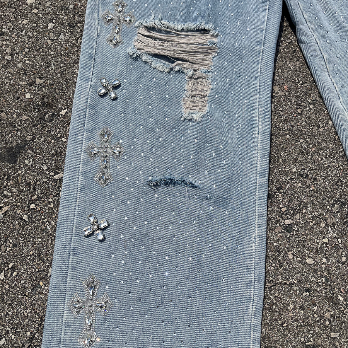 VANDAL CROSS DENIM (BAGGY)