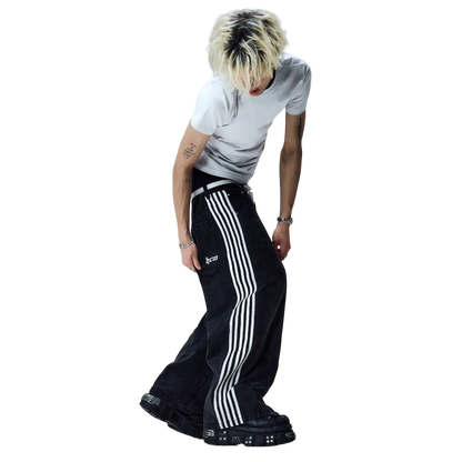 TRACK DENIM (BLACK)