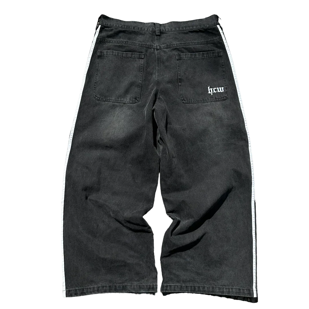TRACK DENIM (BLACK)