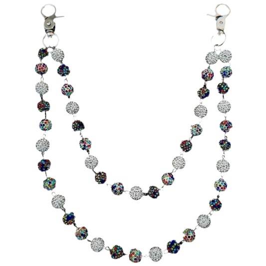 CRYSTAL POCKET CHAIN