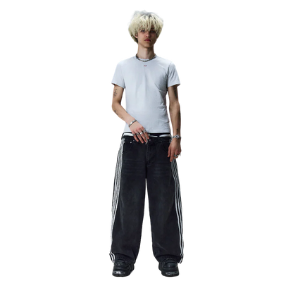TRACK DENIM (BLACK)