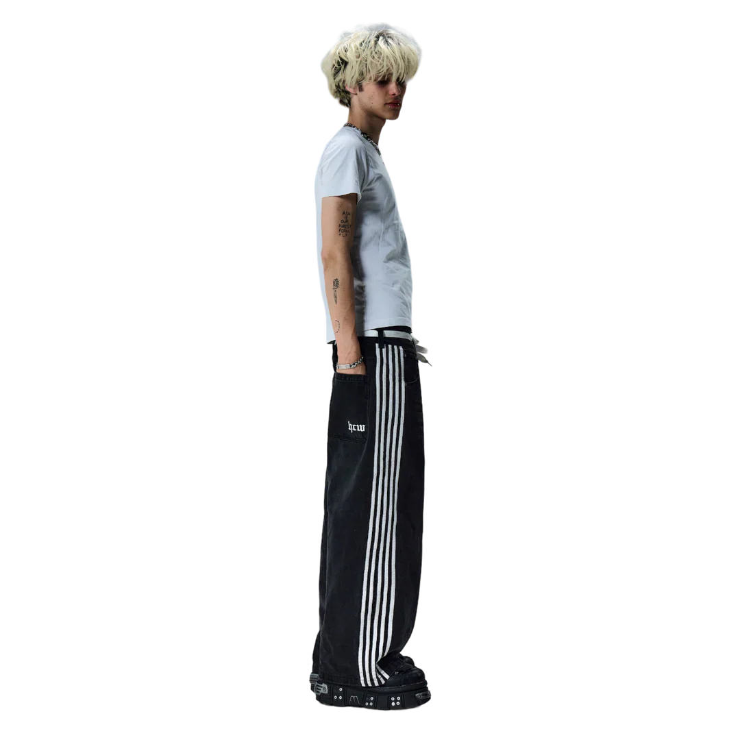 TRACK DENIM (BLACK)