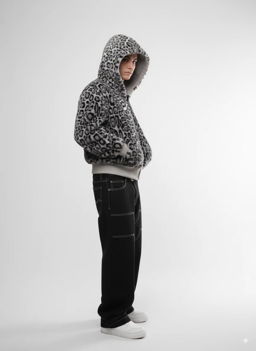 LEOPARD ZIPUP