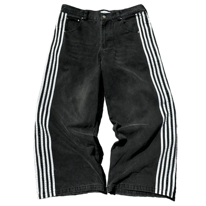 TRACK DENIM (BLACK)