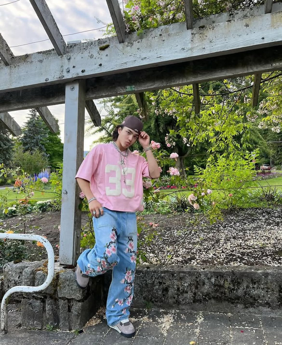 CHERRY BLOSSOM DENIM