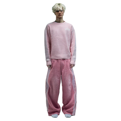 TRACK DENIM (PINK)