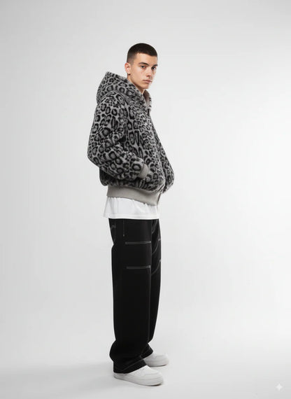 LEOPARD ZIPUP