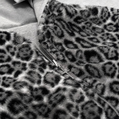 LEOPARD ZIPUP