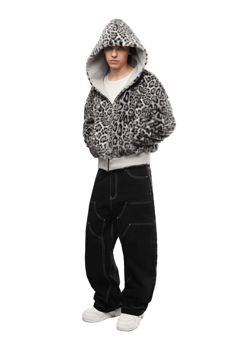 LEOPARD ZIPUP