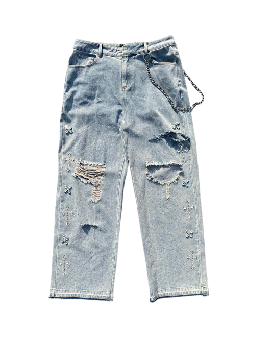 VANDAL CROSS DENIM (BAGGY)