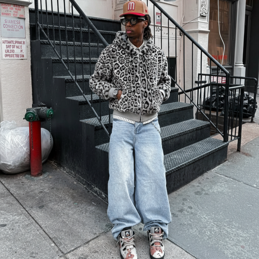 LEOPARD ZIPUP