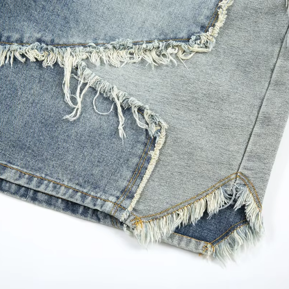 STAR DISTRESSED SHORTS