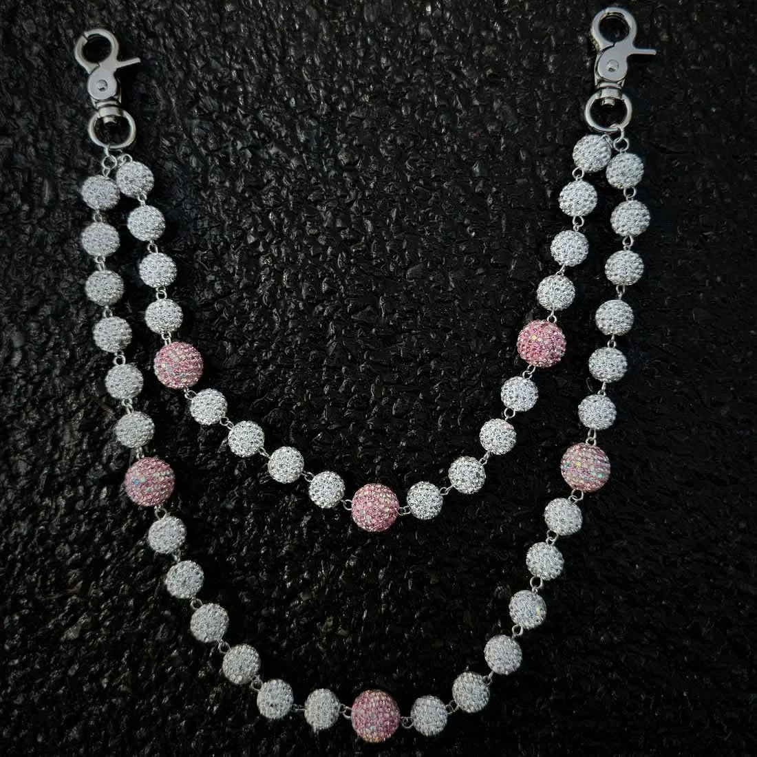 CRYSTAL POCKET CHAIN