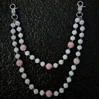 CRYSTAL POCKET CHAIN