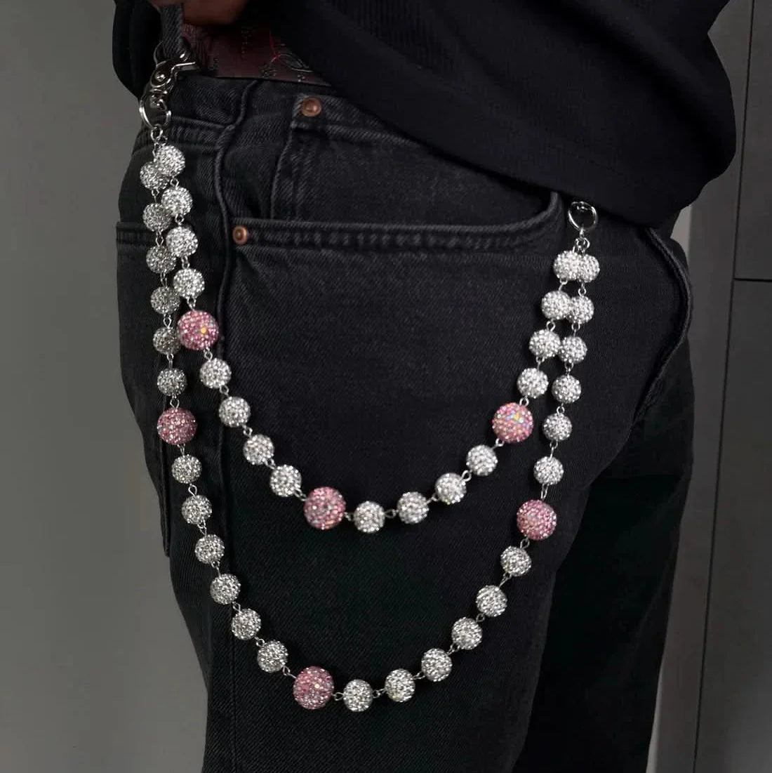 CRYSTAL POCKET CHAIN