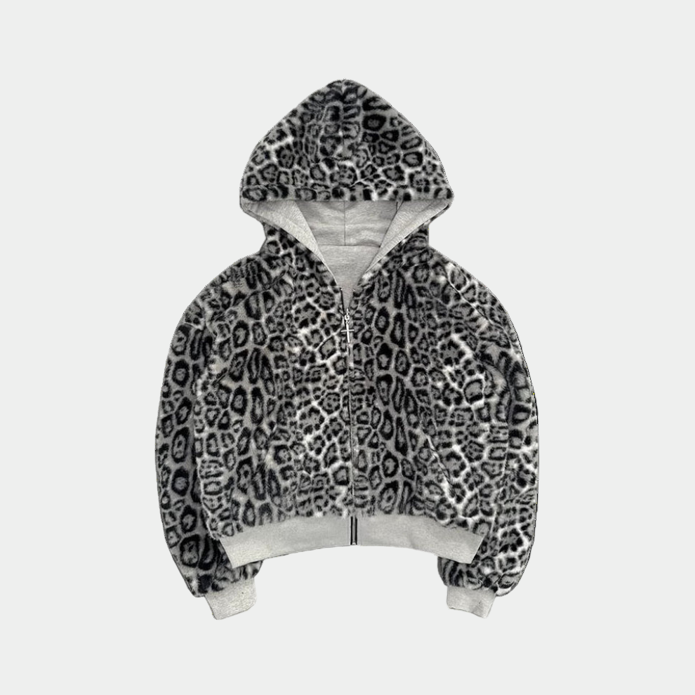 LEOPARD ZIPUP