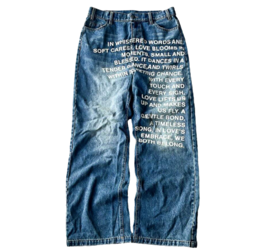 WE BOTH BELONG DENIM