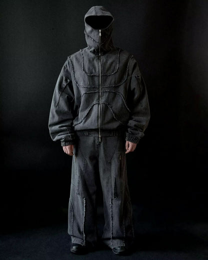 DENIM CLAVA ZIPUP - OUR TRUE FATE