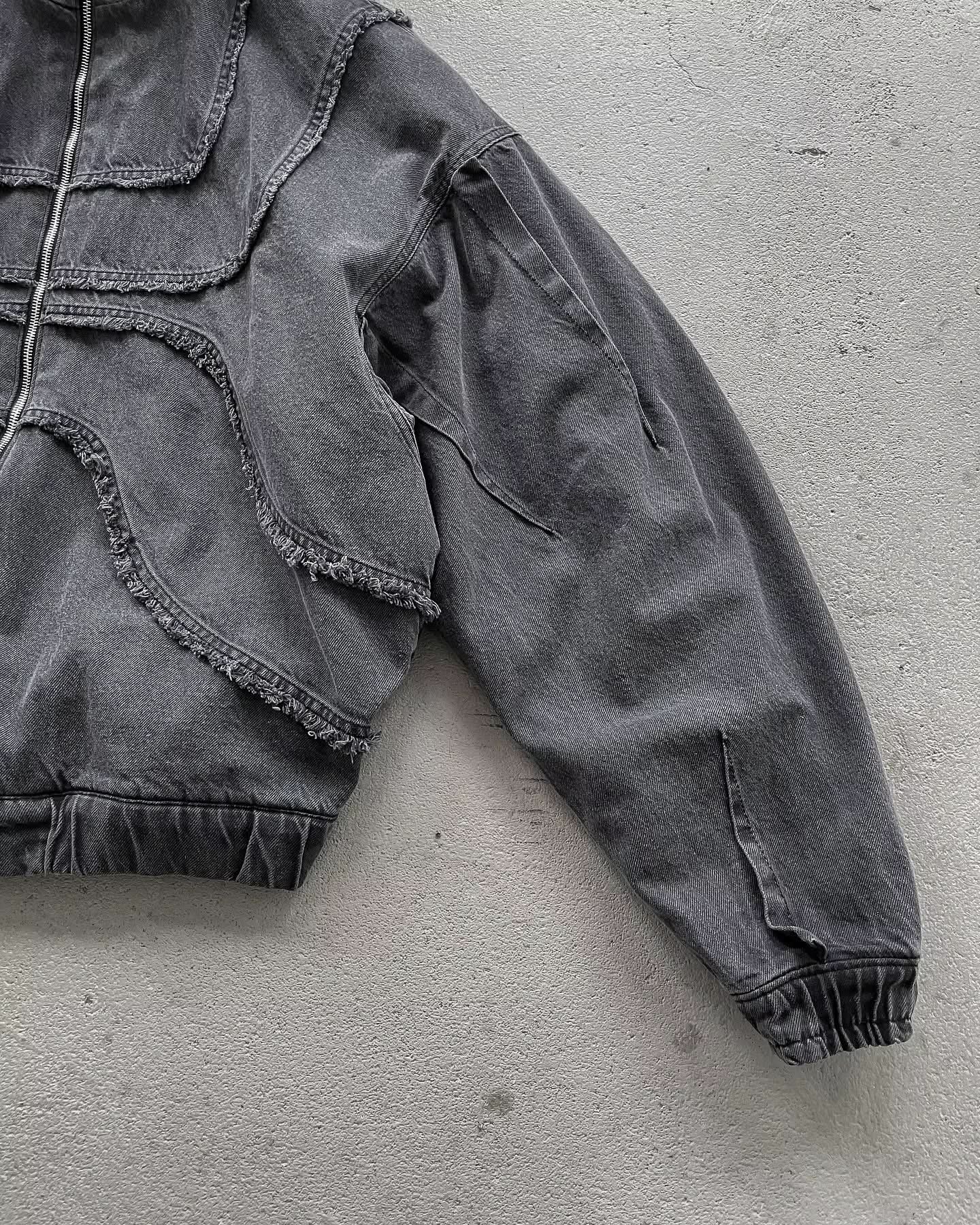 DENIM CLAVA ZIPUP - OUR TRUE FATE